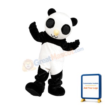 Lovely Lightweight Panda Boy Mascot Costume