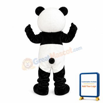 Lovely Lightweight Panda Boy Mascot Costume