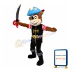 Supber Pirate Monkey Mascot Costume