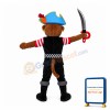 Supber Pirate Monkey Mascot Costume