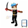 Supber Pirate Monkey Mascot Costume