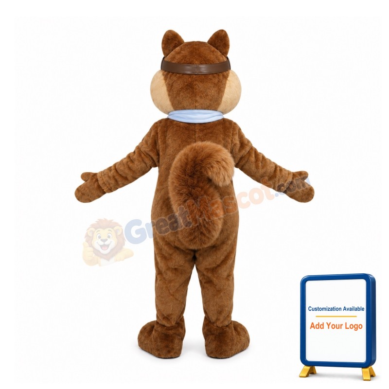 Handsome Squirrel Mascot Costume