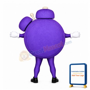 Happy Alarm Clock Mascot Costume