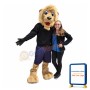 College Power Lion Mascot Costume