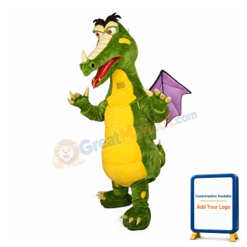Friendly Lightweight Dragon Mascot Costume