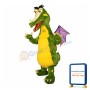 Friendly Lightweight Dragon Mascot Costume
