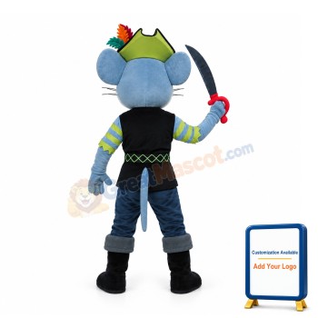 Pirate Mouse Mascot Costume