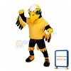 Yellow Power Eagle Mascot Costume