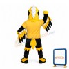 Yellow Power Eagle Mascot Costume