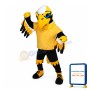 Yellow Power Eagle Mascot Costume