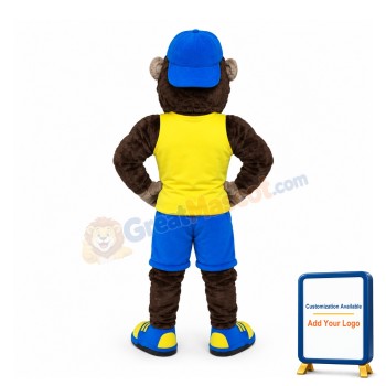 Power Sport Monkey Mascot Costume