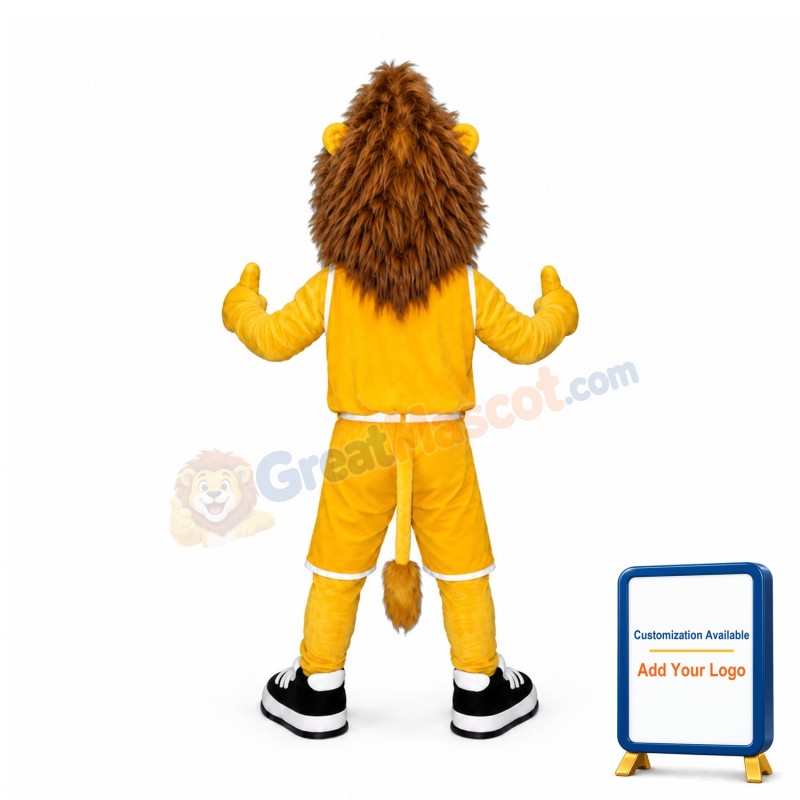 Power Sport Lightweight Lion Mascot Costume