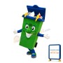 Friendly Trash Can Mascot Costume