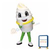 Friendly Ligweight Ice Cream Mascot Costume