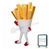 Friendly Ligweight French Fries Mascot Costume