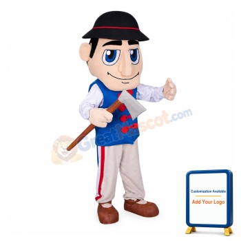 Lightweight Patriot Mascot Costume