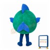 Green & Blue Fish Mascot Costume