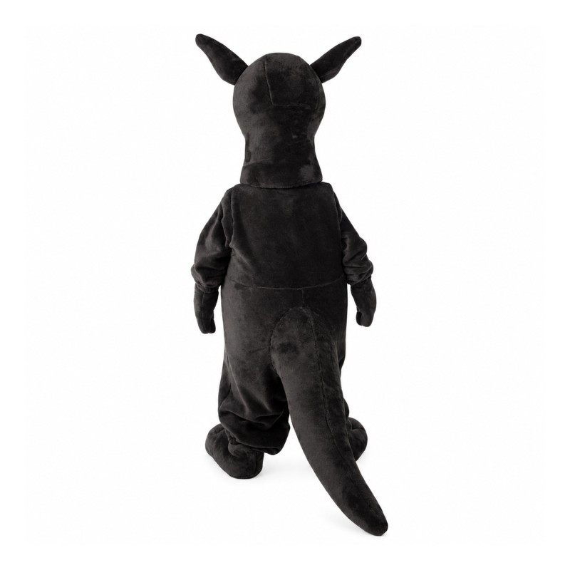 Lovely Black Kangaroo Mascot Costume