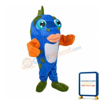 Colorful Fish Mascot Costume