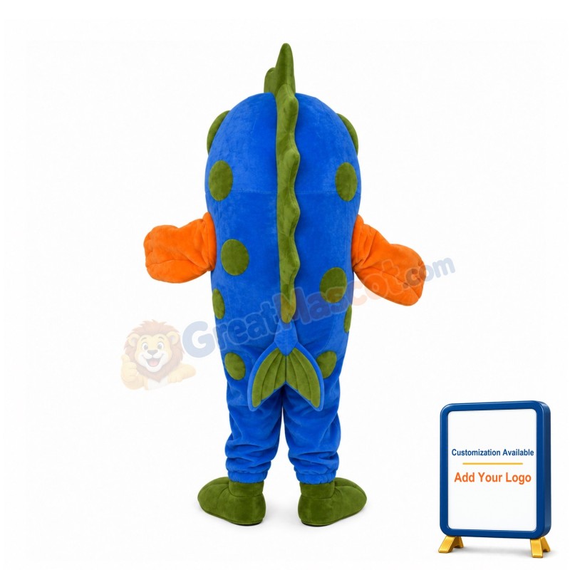 Colorful Fish Mascot Costume