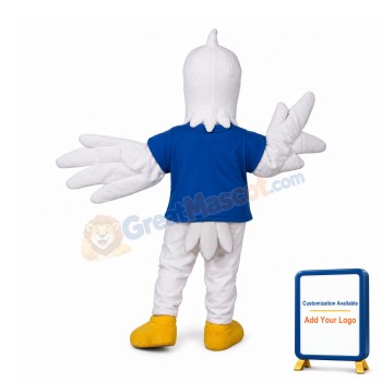 White Eagle Mascot Costume