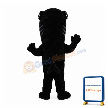 Black & Green Shark Mascot Costume