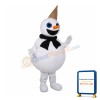 Lovely Lightweight Snowman Mascot Costume