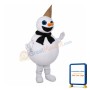 Lovely Lightweight Snowman Mascot Costume