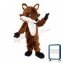 Lovely Realistic Fox Mascot Costume