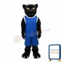 Sport Realistic Black Panther Mascot Costume