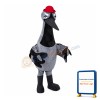 Crane Bird Mascot Costume