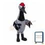 Crane Bird Mascot Costume