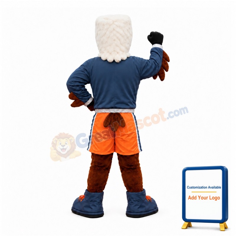 Friendly Lightweight Eagle Mascot Costume