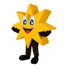 Happy Lightweight Yellow Star Mascot Costume
