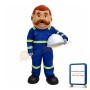 Professional Lightweight Firemen Mascot Costume