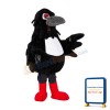 Friendly Lightweight Raven Mascot Costume