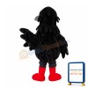 Friendly Lightweight Raven Mascot Costume