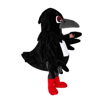 Friendly Lightweight Raven Mascot Costume