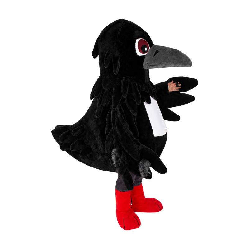 Friendly Lightweight Raven Mascot Costume