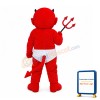 Lightweight Red Devil Mascot Costume