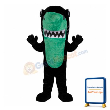 Black Shark Mascot Costume