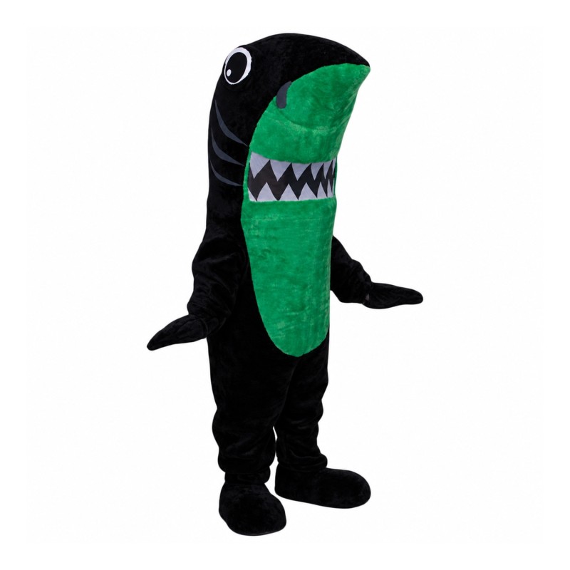 Black Shark Mascot Costume