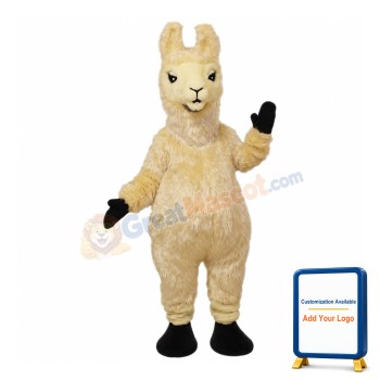 Alpaca Mascot Costume