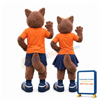 Sport Lightweight Male & Female Wolf Mascot Costume