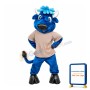Sport Lightweight Blue Bull Mascot Costume