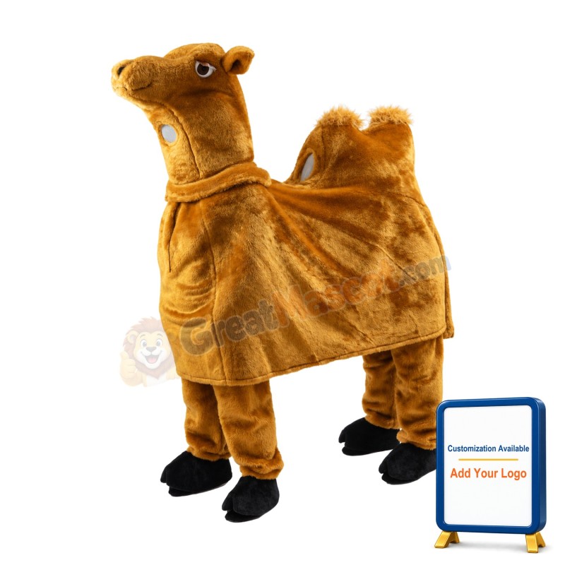 Friendly Lightweight Camel Mascot Costume