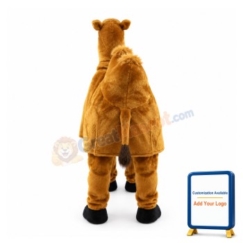 Friendly Lightweight Camel Mascot Costume
