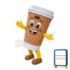 Friendly Cafe Coffee Mascot Costume