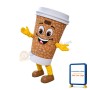 Friendly Cafe Coffee Mascot Costume