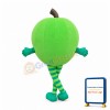 Friendly Lightweight Green Apple Mascot Costume